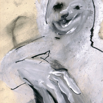 BUTOH SERIES I-II. Mixta sobre papel. 2012