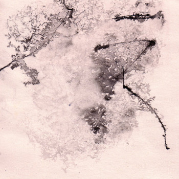 BUTOH SERIES I-VIII. Mixta sobre papel. 2012