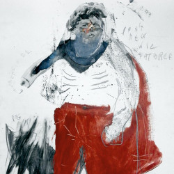 DON'T MESS WIZ FATBOPPER. Collage y mixta sobre papel. 2012