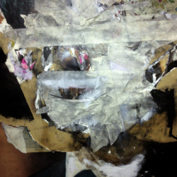 FUERZANUEVA_002. Mixta y collage sobre papel