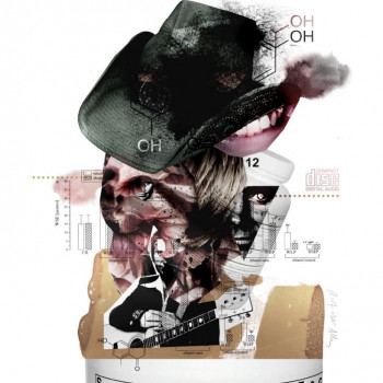 ILUST. para CICERO (Poema "George Jones"), revista digital KoKoro