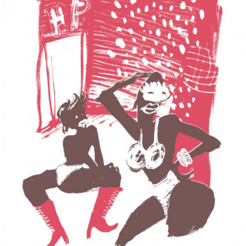 ILUST. para "LA VERBENA DE LA PALOMA" (Texto propio, "Aftersun") :03