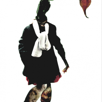 INSECTOS 003 (La pequeña cerillera). Collage digital sobre papel. 2012.