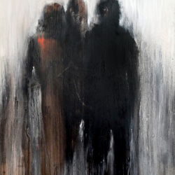 KOMMITERN DE BIENVENIDA. Mixta sobre madera