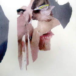 LA TESITURA DE HAWKMAN. Collage sobre papel. 2015