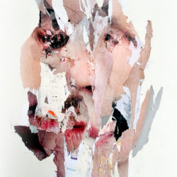 MALE COMPLIMENTS. Collage sobre papel. 2015