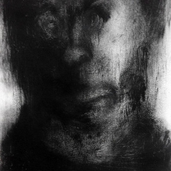 MARINERO CIEGO. Monotipo. 20x32 cm