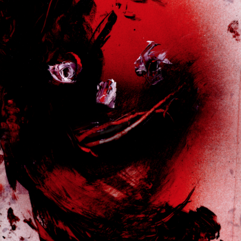 MASCARA V. Mixta sobre acetato. 2013.