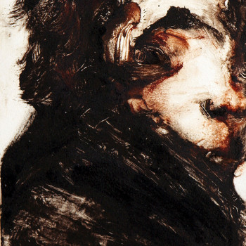 PARANOID. Monotipo. 20x25 cm