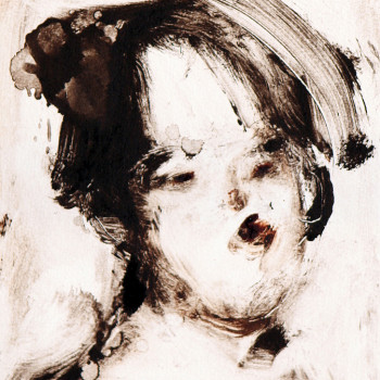 RETARDED GEISHA. Monotipo. 20x25 cm