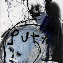 TRUE LOVE. Mixta sobre papel. 2010