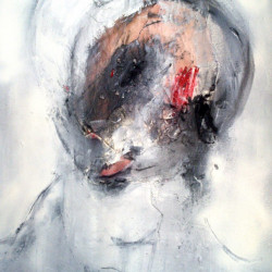 VAHO. Mixta sobre papel