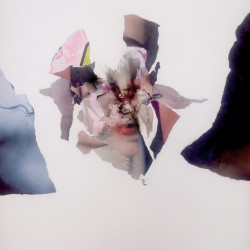 GOIN' BANANAS. Collage y mixta sobre papel. 50x70cm. 2018.