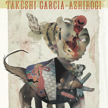 Portada Exterior + Maquetación - "Los Abigarrados Mundos de Takeshi García-Ashirogi", de Colectivo juan de madre. 2019
