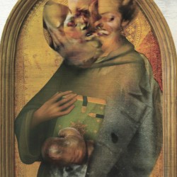 El Libro del Buen Amor, collage digital sobre Giotto. Print 70x100cm. 2020