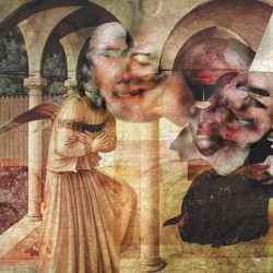 Wrooooong house!! collage digital sobre Giotto. Print 70x100cm. 2020