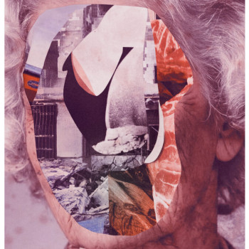 MATER TENEBRARUM. Collage & Digital on Print, 40x50 cm. 2026.